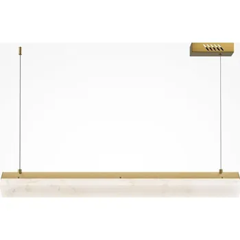 MAYTONI Závěsné svítidlo Petra 3000K 35W 2400lm mosaz kov teplá bílá - MAYTONI M MOD250PL-L36BS3K