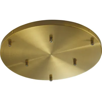 Příslušenství pro svítidlo FANEUROPE Rozeta PIREX kruhový rám zlatohnědá A 6 FORI 47x4,1cm - FANEUROPE FAN BASE-S-R6-AB