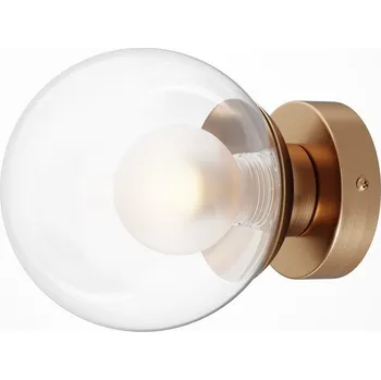 Nástěnné svítidlo MAYTONI Nástěnné svítidlo Basic form 20W G9 zlatá kov průhledné sklo - MAYTONI M MOD521WL-01G1