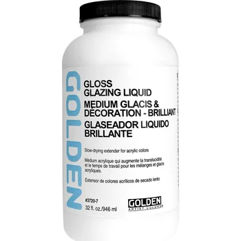 Lesklé Glazing Medium Golden Objem: 946 ml