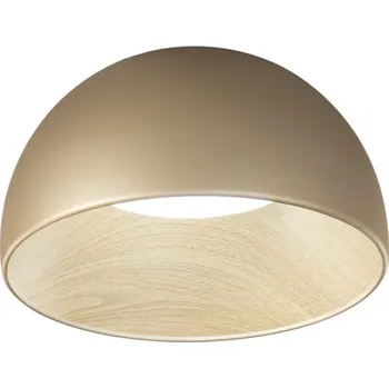 FANEUROPE Stropní LED svítidlo COCO zlatá, 30 W, 3840 lm, CCT, 35 x 23 cm - FANEUROPE FAN LED-COCO-PL35-ORO