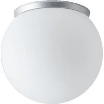 OSMONT STYX 1 stropní/nástěnné skleněné svítidlo stříbrná / bílá IP65 4000 K 8W LED - OSMONT OS STY61722