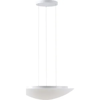 OSMONT AURA LE9 závěsné skleněné svítidlo bílá IP40 3000 K 48W LED - OSMONT OS AUR73063