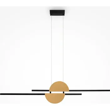 MAYTONI Závěsné svítidlo Skyline 4000K 26W studená bílá mosaz hliník - MAYTONI M MOD179PL-L26BS4K