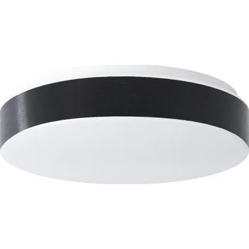 OSMONT DELIA C1 stropní/nástěnné plastové svítidlo bílá / černá IP54 3000 K 18W LED HF - OSMONT OS DEL69013