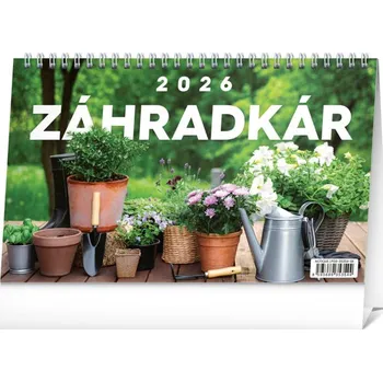 Kalendář Notique Stolový Kalendár Záhradkár 2026, 23,1 x 14,5 cm