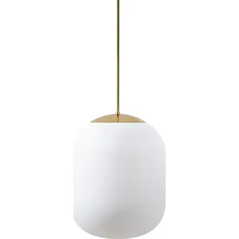 OSMONT TANIA P1 HP závěsné skleněné svítidlo mosaz / bílá IP40 3000 K 52W LED - OSMONT OS TAN62260