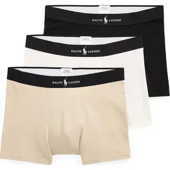 Boxerky Boxerky Polo Ralph Lauren 3-pack pánské, bílá barva, 714965507 00A, vel. M