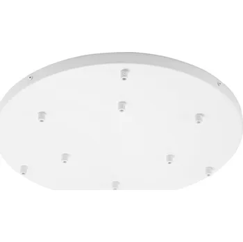 Příslušenství pro svítidlo FANEUROPE Rozeta PIREX kruhový rám bílá A 9 FORI 52x4,1cm - FANEUROPE FAN BASE-S-R9-BCO