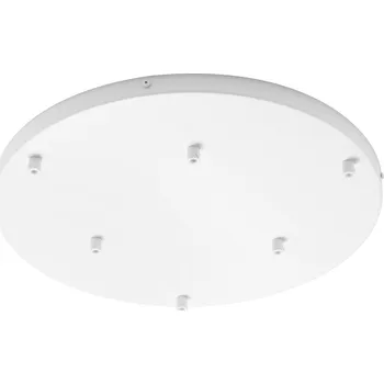 Příslušenství pro svítidlo FANEUROPE Rozeta PIREX kruhový rám bílá A 6 FORI 47x4,1cm - FANEUROPE FAN BASE-S-R6-BCO