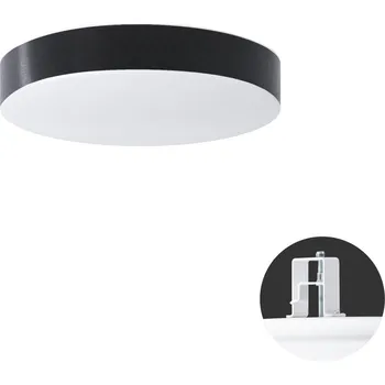 Koupelnové svítidlo OSMONT DELIA CV1 stropní/nástěnné plastové polovestavné svítidlo bílá / černá IP44 4000 K 13W LED DALI - OSMONT OS DEL69857