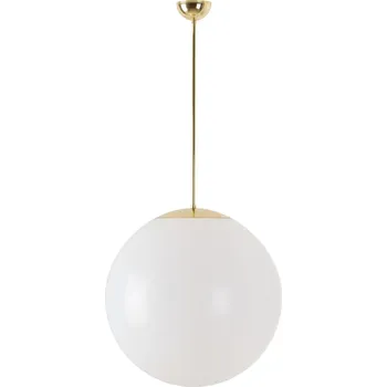 OSMONT ISIS P4 PM závěsné plastové svítidlo mosaz / bílá IP40 3000 K 41W LED - OSMONT OS ISI64031