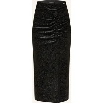 Dámská sukně Armani Exchange Dámská Sukně S Třpytivou Přízí, černá, 38