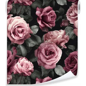 Fototapeta TAPETA ŠEDÉ PRUHY SKANDINÁVSKÁ VLIESOVÁ FOTOTAPETA NA ZEĎ DO OBÝVÁKU LOŽNICE