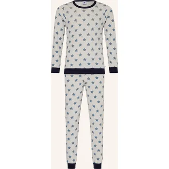 Pánské pyžamo Petit Bateau Pyžamo, světle šedá / modrá