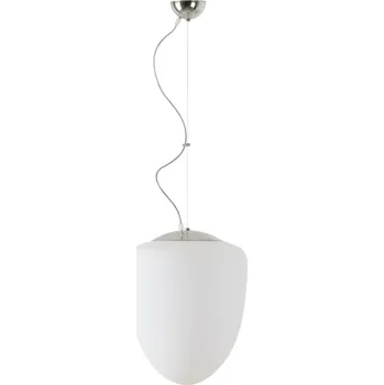 Svítidlo OSMONT ASTRA L závěsné skleněné svítidlo nerez / bílá IP40 4000 K 27W LED - OSMONT OS AST60928