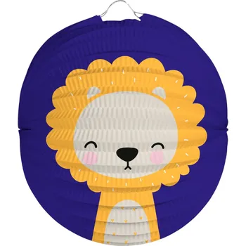 Party dekorace Folat Lampion Lev, 22 cm