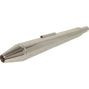 Výfuk pro motocykl EMGO 2025/02 koncovka výfuku / tlumič výfuku chromovaný TRIUMPH / NORTON COmmANdo roadster 70-74, FASTBACK 71-72 (06178) 1,3/8" (EMGO 2025/02 koncovka výfuku / tlumič výfuku chromovaný TRIUMPH / NORTON COmmANdo roadster 70-74, FASTBACK 71-72 (06178) 1,3/8