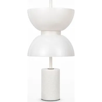 Lampička MAYTONI Stolní lampa Kyoto 3000K 11W teplá bílá bílý kov mramor - MAYTONI M MOD178TL-L11W3K