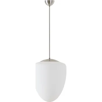 OSMONT ASTRA P závěsné skleněné svítidlo kartáčovaná nerez / bílá IP40 4000 K 27W LED - OSMONT OS AST60910