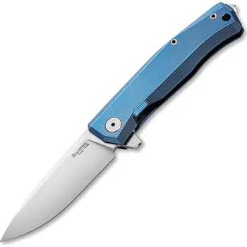 turistický batoh LionSTEEL MYTO Titanium Blue Satin Blade M390 MT01BL