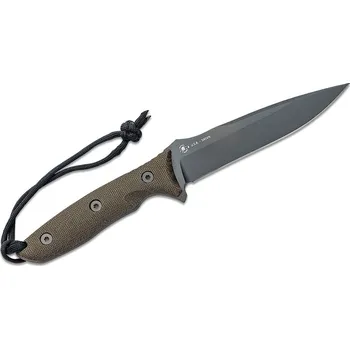 Pracovní nůž Spartan Blades Moros Black/Green Multicam MOLLE Sheath