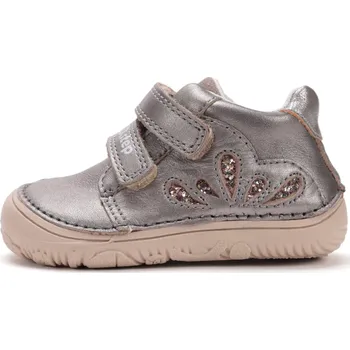 Dívčí polobotky D.D.step Celoroční boty obuv D.D. step kožené BAREFOOT S073-52355A bronzové velikost: 30