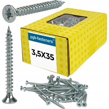 Vrut Vruty do dřeva PGB 3,5 x 35 mm 500 ks