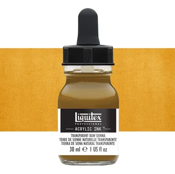 Akrylový inkoust Liquitex 30ml - Transparent Raw Sienna