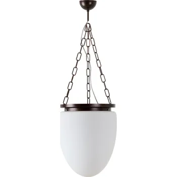 OSMONT MIRA R závěsné skleněné svítidlo starobronz / bílá IP40 4000 K 27W LED - OSMONT OS MIR67979