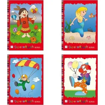 Herlitz Super omalovánky A4/128 mix motivů omalovánky Herlitz Super omalovánky A4/128 mix motivů
