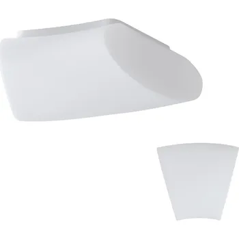 Osvětlení OSMONT ALTAIR 2S stropní/nástěnné skleněné svítidlo bílá IP41 2x25W E27 - OSMONT OS ALT44086