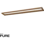 PAULNEUHAUS LED nástěnné svítidlo PURE Puro dotykový stmívač otočné 3000K bronz - PAUL NEUHAUS PN 9114-97