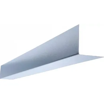 Rohová lišta Al Hliník přírodní pro závětrnou lištu závěsnou dl.2m