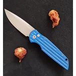 Pro-Tech Tactical Response 3 Dark Blue Handle Plain Clip Point Blade