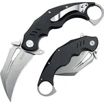 Kubey Wrath Folding Carambit Black