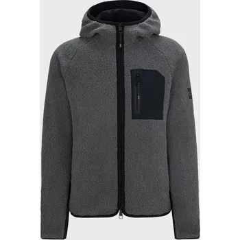 Pánská větrovka Bunda Boss Equestrian Russel Hybrid Teddy XL šedá