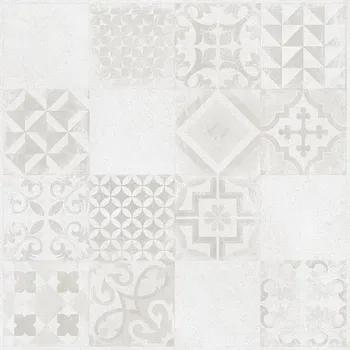 Stavebniny Rako Betonico DAK62795 dekor 60x60 bílošedá rekt. 9mm