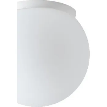 OSMONT STYX 1 stropní/nástěnné skleněné svítidlo bílá IP65 3000 K 8W LED - OSMONT OS STY61220