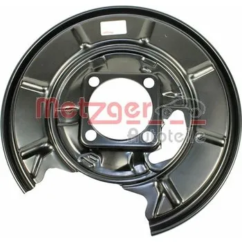 Brzdový kotouč Ochranný plech proti rozstřikování, brzdový kotouč METZGER 6115038