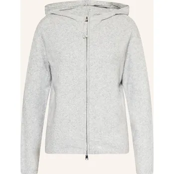 Dámský svetr Grace Dámský Pletený Kardigan, světle šedá, 38