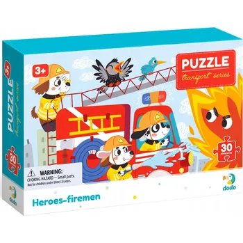 Puzzle Dodo 30 dílků Puzzle 30 Hrdinští hasiči