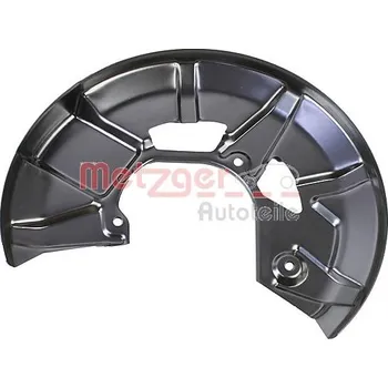 Brzdový kotouč Ochranný plech proti rozstřikování, brzdový kotouč METZGER 6115430