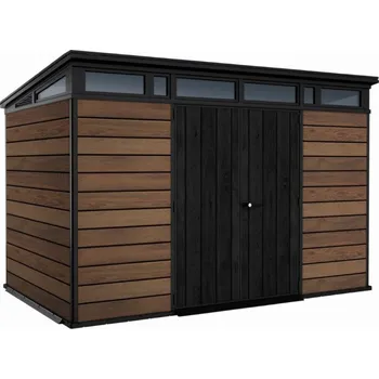 Zahradní domek Zahradní domek Keter Signature 11x7 Walnut, s podlahou