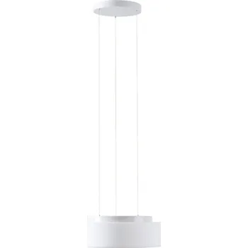 Svítidlo OSMONT ERIS LE2 závěsné skleněné svítidlo bílá IP40 3000/4000 K 18W LED - OSMONT OS ERI71687