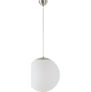 OSMONT ADRIA S3 závěsné skleněné svítidlo kartáčovaná nerez / bílá IP40 3000 K 27W LED - OSMONT OS ADR60351