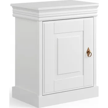 Noční stolek Noční stolek KANIA z finské borovice bílá