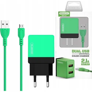 Nabíječka Somostel SMSA53 2x USB A 2.1 A (28224)