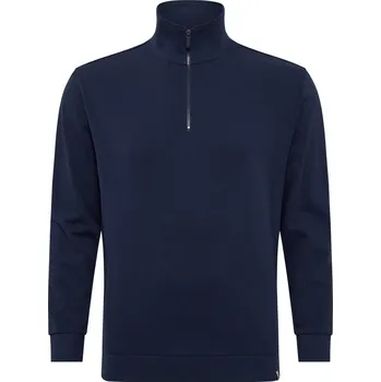 Pánská mikina Mikina North Denim 1/3 Zip 6XL