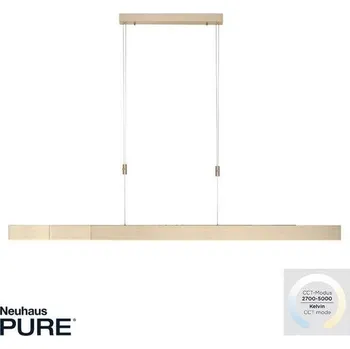 PAULNEUHAUS Svítidlo závěsné PURE-MOTO LED 3x 13W 2700-5000K nastavitelné zlatá imperial - PAUL NEUHAUS PN 2525-60